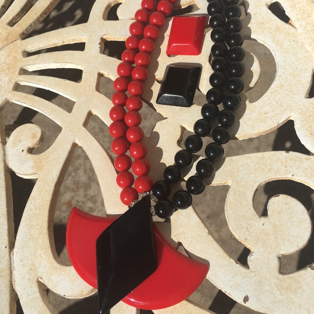 Vintage Necklace and Earrings Set